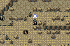 Grietas y agujeros de la planta principal de Hollow Cave